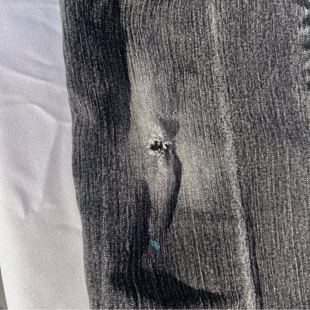 Lee Women's Straight Leg Jeans - Dark Gray - Picture 5 of 8